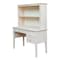 International Concepts Brooklyn Desk with Hutch 21 in D X 12 H, 30 W X Hardwood, Unfinished K-OF66-65H - alternate 8